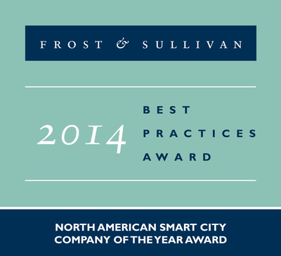 Frost & Sullivan Recognizes Itron with 2014 North American Smart City Company of the Year Award