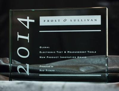 Red Pitaya, Frost & Sullivan의 2014 Global New Product Innovation Award 수상