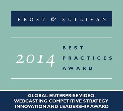 TalkPoint, a PGi Company receives the 2014 Global enterprise Video Webcasting Competitive Strategy Innovation and Leadership Award