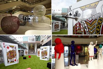 Various mega art installations from around the world will be displayed in “Beyond the Space” Public Art Exhibition at Harbour City