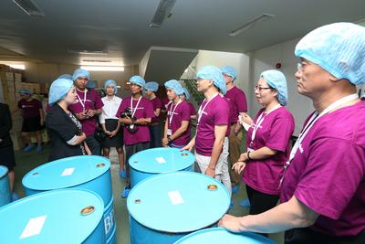 Journalists learnt more about food and beverage processing
