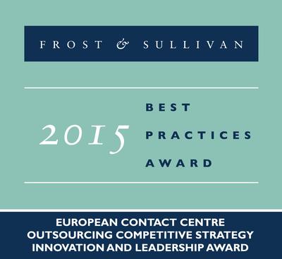 2015 European Contact Centre Outsourcing Competitive Strategy Innovation and Leadership Award
