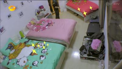DreamCoco “萌宠派对”床品在节目中的亮相
