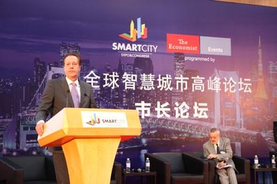 埃因霍温市长在全球智慧城市市长论坛上发言
