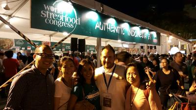 International chef acknowledged the richness of Indonesia’s food culture represented in World Street Food Congress