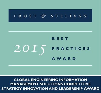 AVEVA Receives 2015 Global Engineering Information Management Solutions Competitive Strategy Innovation and Leadership Award