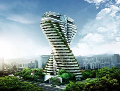 高層綠能住宅「陶朱隱園」榮獲2015年高層建築與都市人居學會CTBUH設計創新獎