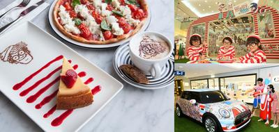 Harbour City has collaborated with different partners to launch the Where’s Wally x MINI car show, PizzaExpress Wally’s Special menu and a series of kid’s workshop