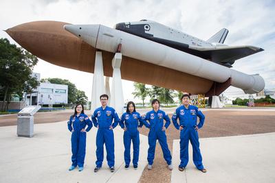 2015霍尼韦尔太空学院教师培训计划中国教师合影