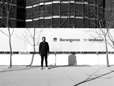 Rene Redzepi on location at Barangaroo, Sydney - Image by Jason Loucas