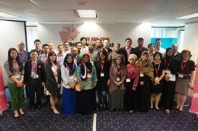 Group photo of all lecturers and speakers during MIFF FDC 2016 Networking Workshop on 13 July