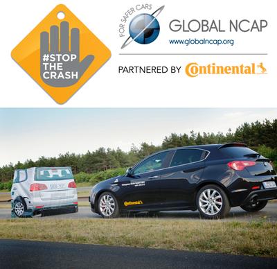大陆集团携手Global NCAP推出“终止碰撞”活动