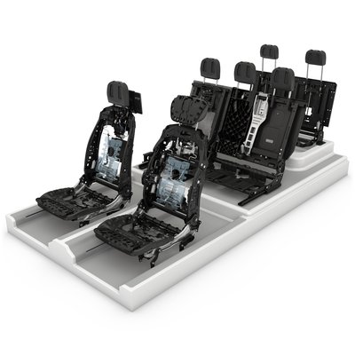 Brose_Seat_Platform: At the IAA 2015, Brose will show the advantages of a complete seating system with a fully electrified seat platform.