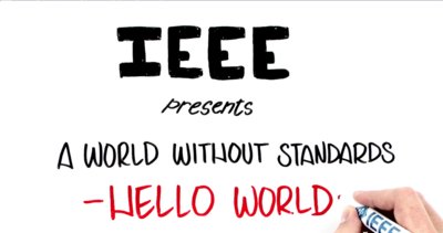 IEEE 标准协会 IEEE 802.11 (TM) 25周年 一个没有标准的世界 -- 世界你好