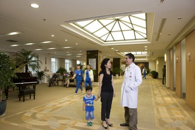 北京明德医院五星级酒店的治疗环境