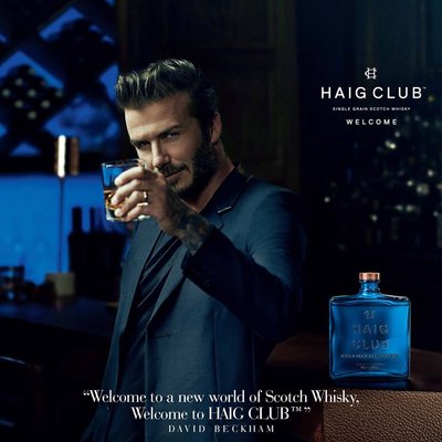 CWSA 2015 Winners include Haig Club(TM). The whisky is produced in partnership with David Beckham, Simon Fuller and Diageo. 