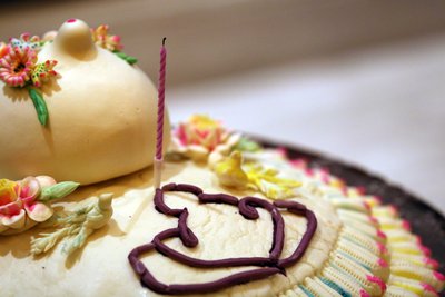 礼悦会一周年“花饽饽生日蛋糕”