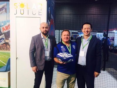 SPI绿能宝子公司Solar Juice亮相澳大利亚国际能源展