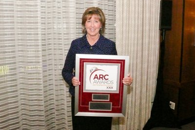 Maria Razumich Zec, Regional Vice President and General Manager, The Peninsula Chicago, accepted the award on behalf of HSH in New York City.