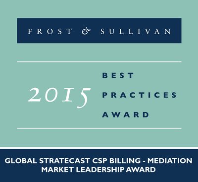 Huawei receives 2015 Global Stratecast CSP Billing - Mediation Market Leadership Award 