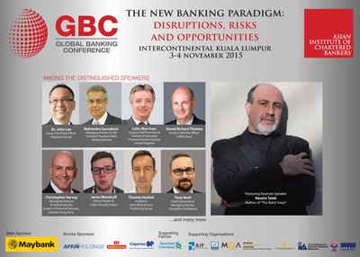 AICB to host inaugural Global Banking Conference on 3-4 November 2015 in Kuala Lumpur