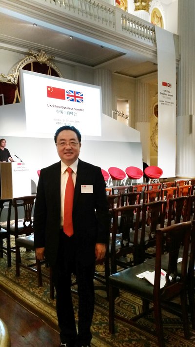 以茶会友：焦家良成为访英中国企业家团唯一茶企代表
