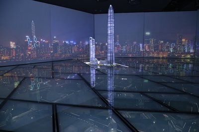 深圳平安金融中心展示中心華麗綻放