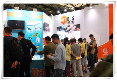 赫宝HEXBUG携VEX机器人强势来袭中国玩具展