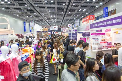 Visitor numbers were up 7% from the previous year at beautyexpo