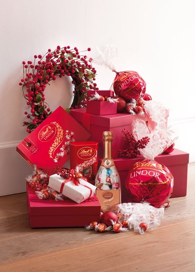 Lindor的圣诞红色海洋