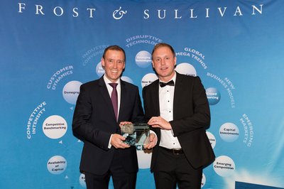 Climeon AB at Frost & Sullivan Excellence in Best Practices Awards Banquet in Frankfurt, Tuesday 17th November 2015