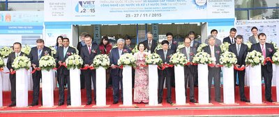 Grand Opening Ceremony of Vietwater and RE & EE Vietnam 2015