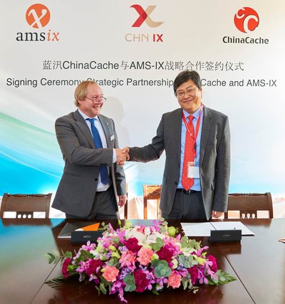 ChinaCache Signs Strategic Agreement with AMS-IX to Develop an Internet Exchange