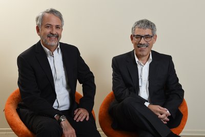 Steve Rhodes (left) and D.Todd Dollinger, Co-founders, -chairmen, and -CEOs of the Trendlines Group. Photo courtesy of The Trendlines Group