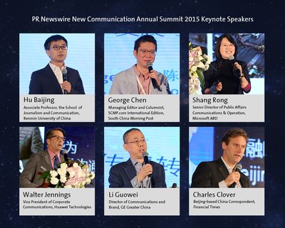 Keynote Speakers for PR Newswire 2015 New Communication Annual Summit