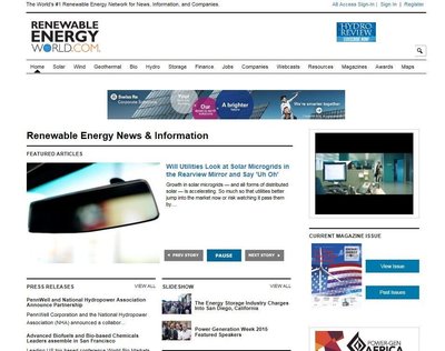 可再生能源世界网站首页