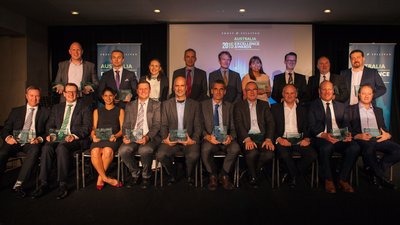 Recipients of the 2015 Frost & Sullivan Australia Excellence Awards