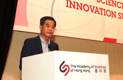 ASHK today hosts the first Science and Technology Innovation Summit.  The Honourable CY Leung, The Chief Executive of HKSAR highlights that 2015 is a significant year for scientific research and development in Hong Kong.
