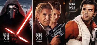 《星球大战：原力觉醒》中国人物海报