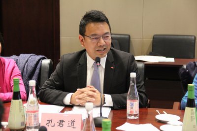 李锦记酱料集团企业事务副总裁孔君道先生致辞