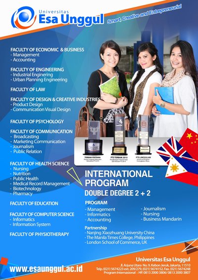 Collaborating With Overseas Universities Improves Reputation and Academic Quality at Esa Unggul University