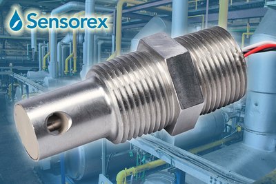 Sensorex发布在线高温和高压CS875电导传感器，适用于工业锅炉