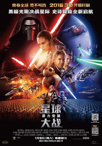 《星球大战：原力觉醒》中国上映一票难求