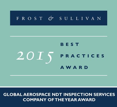 Vibrant Corporation receives 2015 Global Aerospace NDT Inspection Services Company of the Year Award