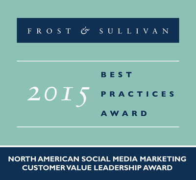 IZEA Receives 2015 North American Social Media Marketing Customer Value Leadership Award