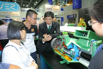 International exhibitors at ASEAN M&E 2016 showcase the latest technology and equipment for electric power and electrical engineering