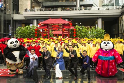 成都IFS×《功夫熊貓3》主題活動正式登陸成都IFS