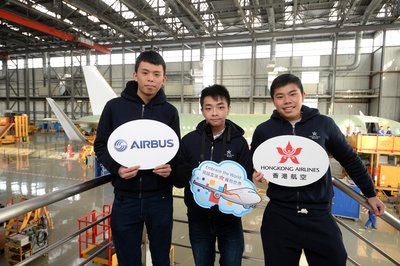 Hong Kong Airlines Embrace the World Airbus Tour