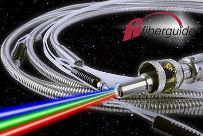 飞博盖徳定制的多模光纤组件系统中用到的光纤。