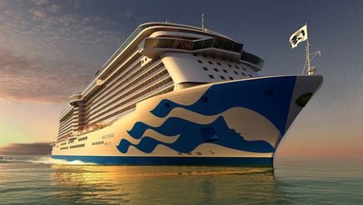 Princess Cruises Debuts New Livery Design on Majestic Princess